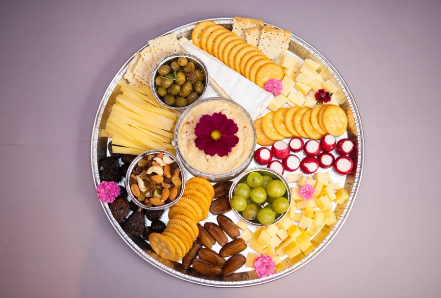 Cheese, Dips & Nibbles Board